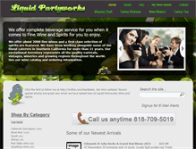 Tablet Screenshot of liquidpartyworks.com